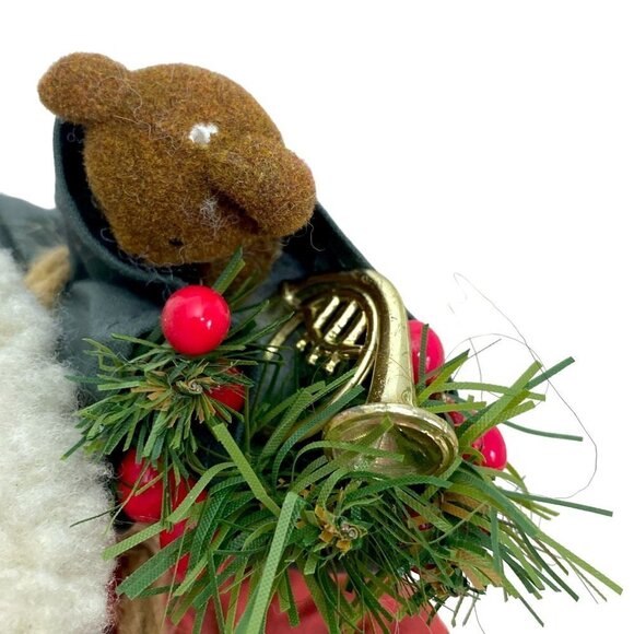 Old World Santa Figurine by Russ Berrie 14" High Holiday Decor Vintage Christmas - Picture 11 of 11